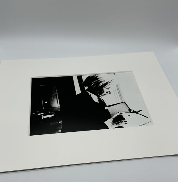 金坂健二　ゼラチンシルバープリント作品　無題09　アンディウォーホル　