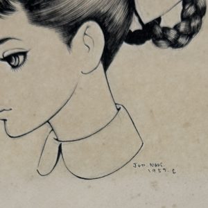 中原淳一　挿絵原画 - 画像 (3)