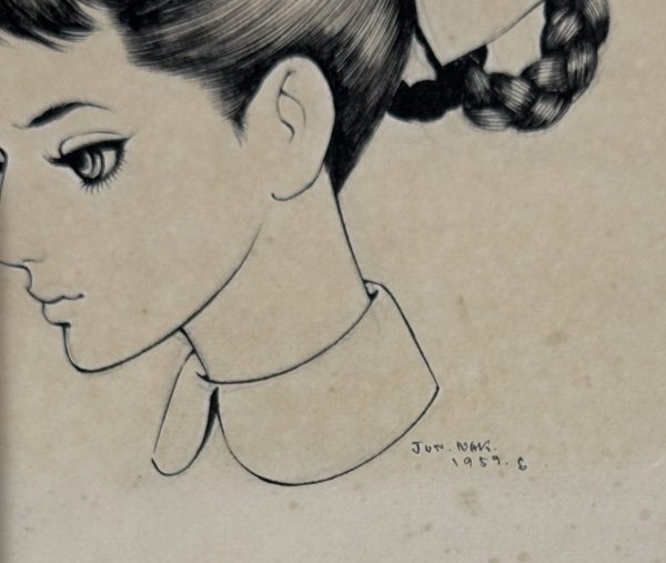 中原淳一　挿絵原画