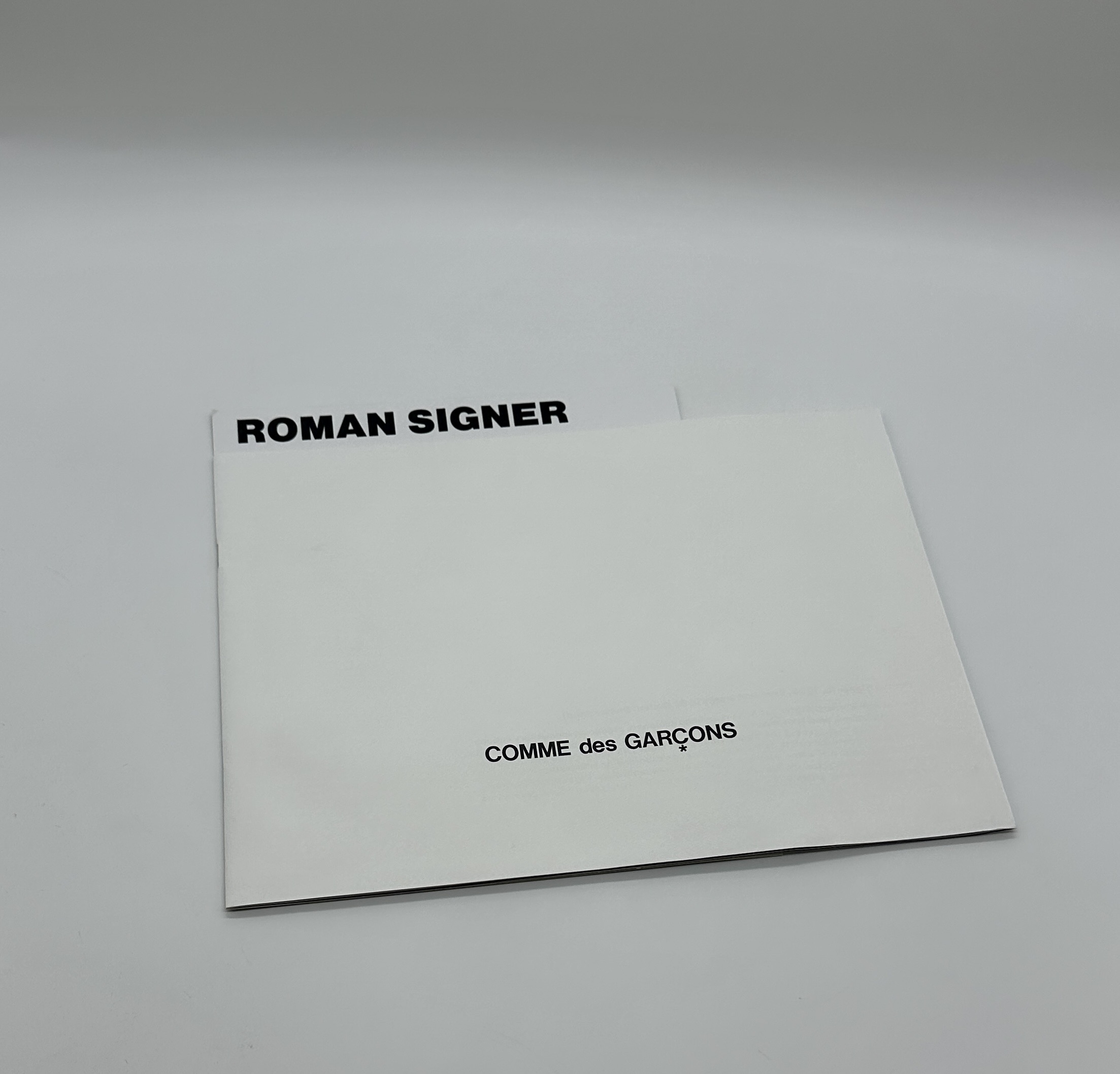 Comme des Garcons DM　Roman Signer - 画像 (1)