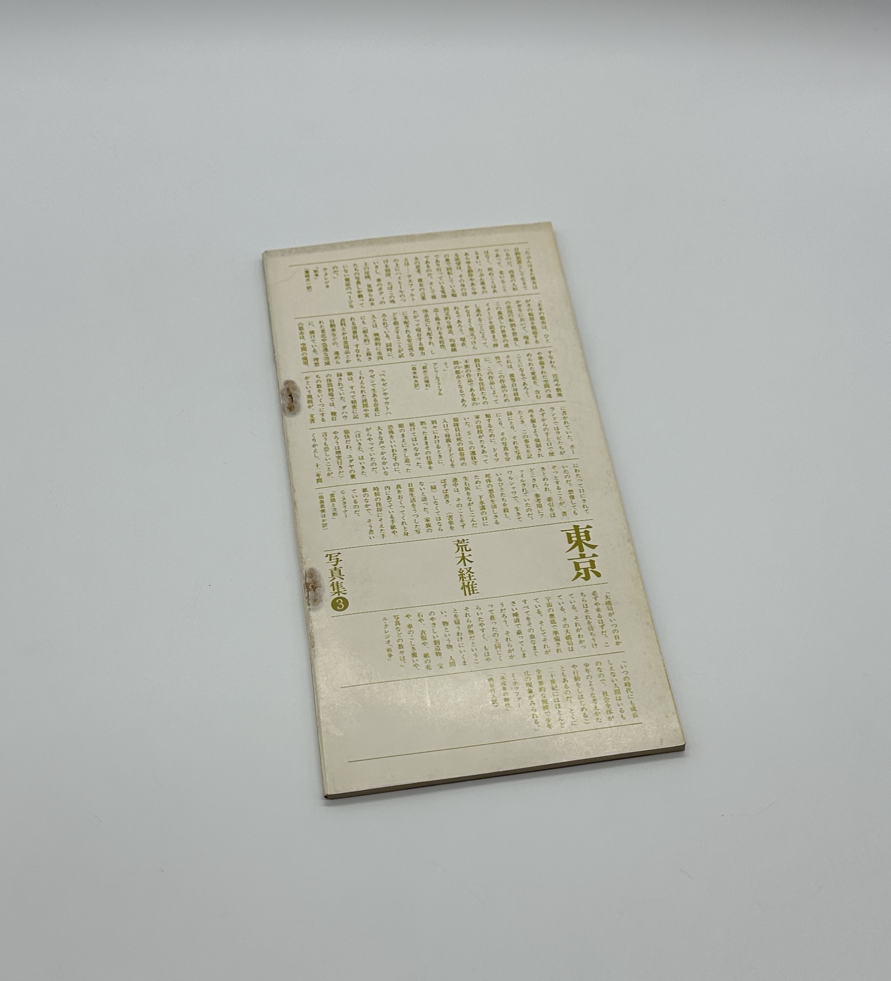 東京　荒木経惟写真集3 - 画像 (1)