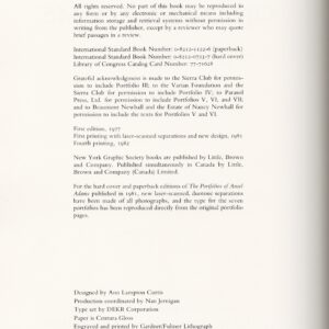 The Portfolios of Ansel Adams - 画像 (5)