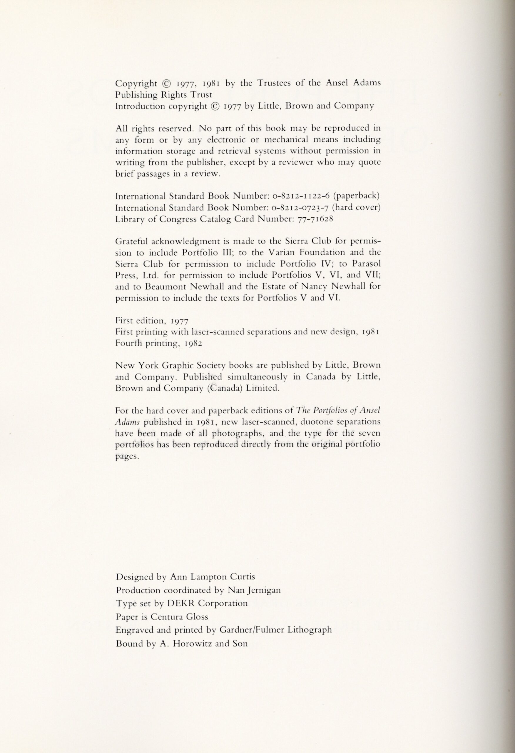 The Portfolios of Ansel Adams - 画像 (5)